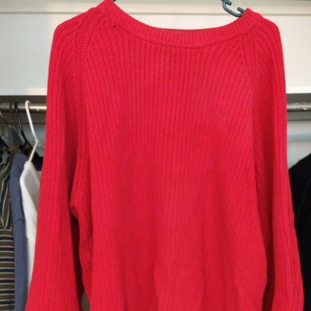 Eddie Bauer XL Tall Red Sweater